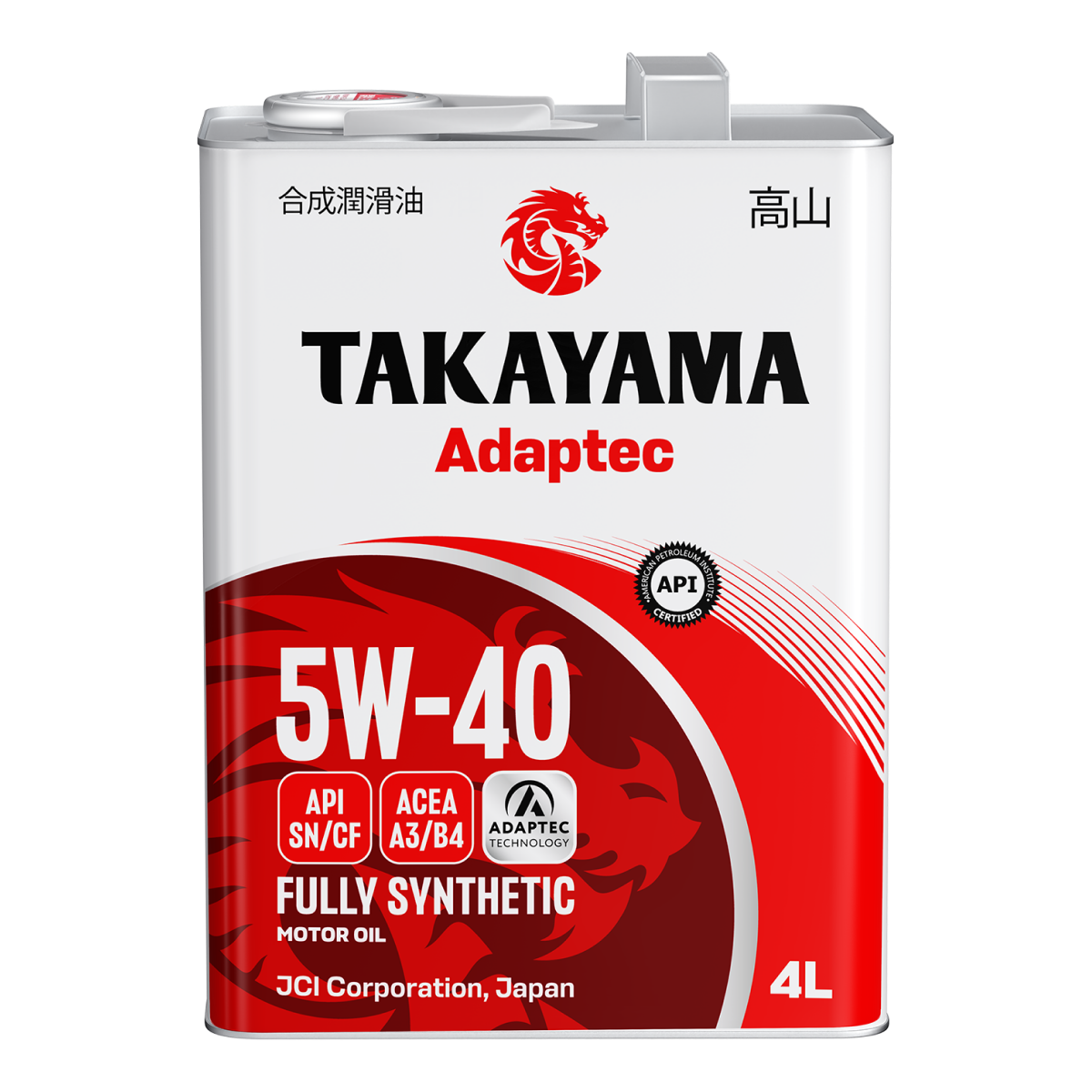 Моторное масло Takayama 5w-40, 4л